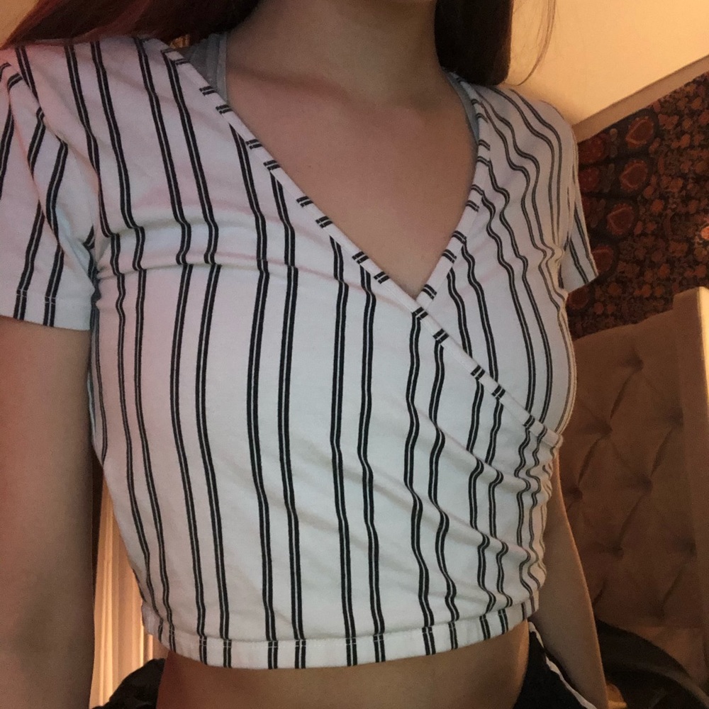 Black and White Top
